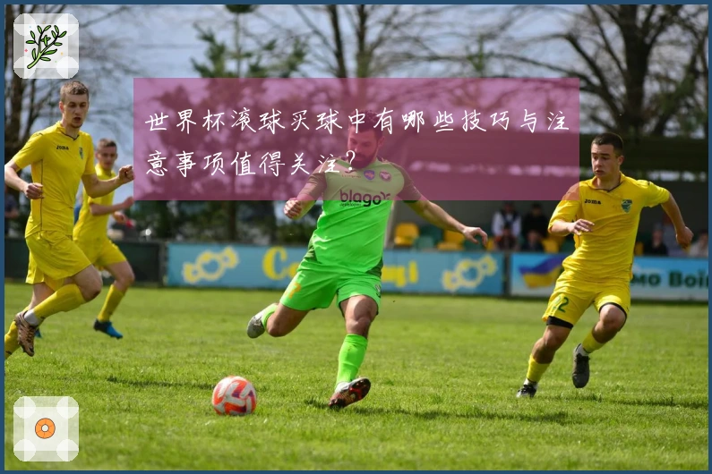 世界杯滚球买球中有哪些技巧与注意事项值得关注？