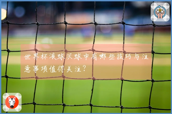 世界杯滚球买球中有哪些技巧与注意事项值得关注？